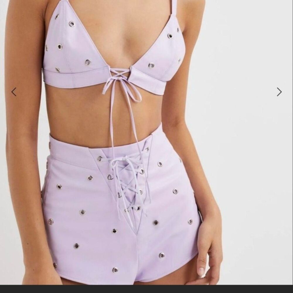 NWT For Love & Lemons Roxie Bralette Top Sz Small - Picture 4 of 6